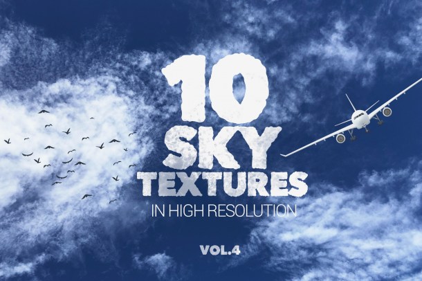 1 Sky Textures Vol 4 x10 (2340)